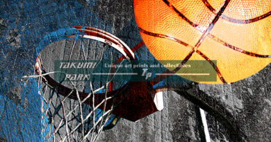 basketball art print swoosh 115 - basketball artwork