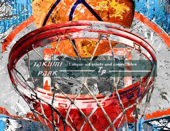 basketball art print swoosh 158