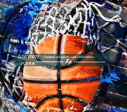basketball art print swoosh vs 174